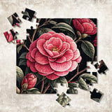 Pink Camellia Tumbler Design, Floral Digital Papers, Watercolor Flowers, Junk Journal Pages, Printable Tumbler PNG, Scrapbooking Paper thumbnail 12