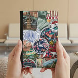 Vintage Travel Stamp Passport Cover thumbnail 3