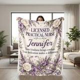 Licensed Practical Nurse Blanket thumbnail 6