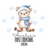 Winter Bear First Christmas Digital thumbnail 4