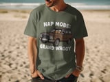 Nap Mode Grand Waggy T-Shirt, Dog Lover Gift, Wagpneer Tee, Car Lover Shirt, Funny Sleeping Dog, Gift for Him, Automotive TShirt thumbnail 4