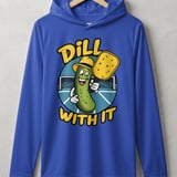 Pickleball Sport-Tek Performance Hood, Dill With It, Lightweight Hoodie thumbnail 4