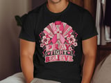 Faux Patchwork Pray Fight Believe Tee thumbnail 15