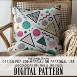 Abstract Pop Geometric Digital Size Bundle Png thumbnail 5