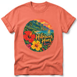 Hibiscus Hues ~ Comfort Colors Premium Tee thumbnail 4