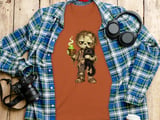Tired Zombie and Black Cat Tee or Sweatshirt thumbnail 7