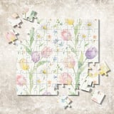 Digital Pattern, Floral Pattern, Tulip Pattern, Daisy Pattern, Watercolor Pattern, Digital Bundle, Spring Pattern, Flower Pattern, PNG JPG thumbnail 7