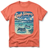 Gogh Stingray ~ Comfort Colors Premium Tee thumbnail 4