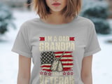 Dad Grandpa Veteran Tee thumbnail 4