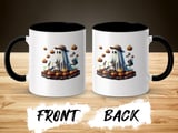 Halloween Mug, Ghost Gardener, Pumpkin Patch Mug, Cute Fall Coffee Mug, Spooky Season Gift, Halloween Party Decor, Halloween Lover Mug thumbnail 5