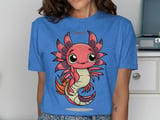 Cancer Zodiac Axolotl Graphic Tee thumbnail 10