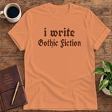 I Write Gothic Fiction Softstyle Tee thumbnail 1