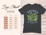 Nevada The Silver State Graphic Tee thumbnail 14