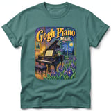 Gogh Piano ~ Comfort Colors Premium Tee thumbnail 8