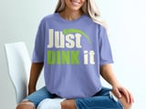 Pickleball Comfort Colors Shirt, Just DINK It, Vintage Graphic Tee Retro Court Player Outfit and Dinker Gift Top thumbnail 8