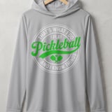 Pickleball Sport-Tek Performance Hood, That's What I Do I Play Pickleball And I Know Things, Lightweight Hoodie thumbnail 6