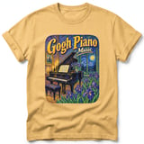 Gogh Piano ~ Comfort Colors Premium Tee thumbnail 7