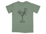 Sparkling Martini Love T-Shirt thumbnail 5