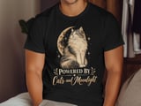 Powered By Cats and Moonlight Tee or Sweatshirt thumbnail 12