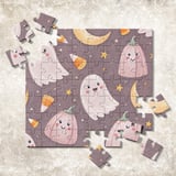 Kawaii Ghost & Pumpkin Wonderland Digital Size Bundle Png thumbnail 11