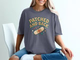 Patched and Back T-Shirt: Post Operation Recovery, Band-Aid Graphic, Medical Resilience Tee thumbnail 6