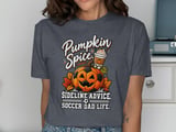 Pumpkin Spice Soccer Dad Life Tee thumbnail 5