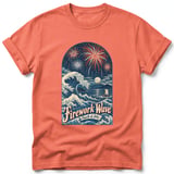 Firework Wave ~ Comfort Colors Premium Tee thumbnail 4