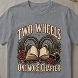 Two Wheels One More Chapter Tee thumbnail 4