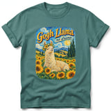Gogh Llama ~ Comfort Colors Premium Tee thumbnail 8