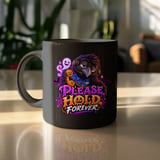 Please Hold Forever Crow Call Center Mug thumbnail 10