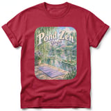 Pond Zen ~ Comfort Colors Premium Tee thumbnail 2