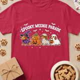 Spooky Weenie Parade T-Shirt thumbnail 4