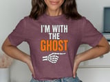 I'm With The Ghost Tee thumbnail 2