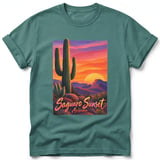 Saguaro Sunset ~ Comfort Colors Premium Tee thumbnail 8