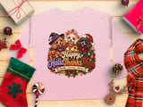 Happy Hallothanksmas Poodle Print thumbnail 7