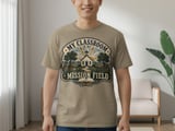 Vintage Classroom Mission Field Teacher T-Shirt, Christian Educator Gift, Schoolhouse Faith Driven Tee, Teacher Appreciation Shirt thumbnail 7