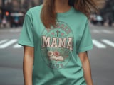 Blessed Mama Club Design File, Christian Mom Faith Art, Floral Mama Bible Scripture Other, Mother's Day Gift thumbnail 5