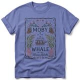 Moby Dick Embroidered Book Cover Tee thumbnail 3