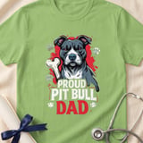 Proud Pit Bull Dad Tee | Pit Bull Dad Shirt | Pittie Dad Gift | Dog Dad Apparel thumbnail 6