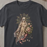 Gothic Lace Ghost Tee thumbnail 1