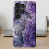 Purple Amethyst Geode MagSafe® Phone Case thumbnail 2