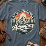 Adventure Begins Today T-Shirt thumbnail 3