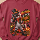 Halloween Randy the Raccoon Sweatshirt thumbnail 3