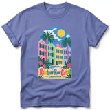 Rainbow Row Cutout ~ Comfort Colors Premium Tee thumbnail 10