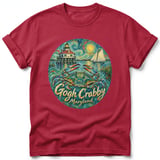 Gogh Crabby ~ Comfort Colors Premium Tee thumbnail 3