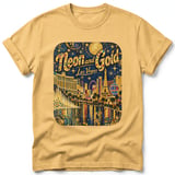 Neon and Gold ~ Comfort Colors Premium Tee thumbnail 7