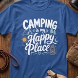 Happy Place Camping T-Shirt thumbnail 5