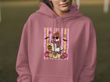 Cute Retro Ghost Halloween Sweatshirt, Trendy Spooky Season Hoodie, Fall Ghost Heart Glasses T-Shirt Gift for Her thumbnail 13