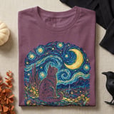 Powered By Cats And Moonlight Tee or Sweatshirt thumbnail 8