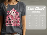 Faux Patchwork Trick Or Treat For A Cure Tee thumbnail 18
